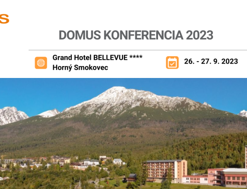 DOMUS konferencia 2023 pre správcov domov sa blíži