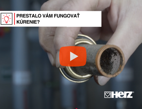 Filter s guľovým kohútom? Áno!