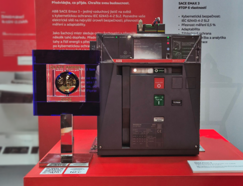 ABB získalo ocenenie Zlatý Amper za unikátny istič SACE Emax 3