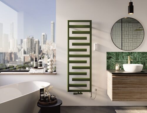 Zehnder Tetris: Design inspirovaný pohybem vody, který definuje moderní koupelnu