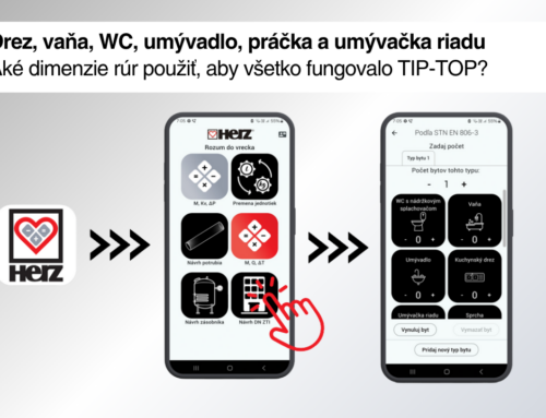 Rýchly návrh dimenzií rozvodov vody? Skúste Hcalc