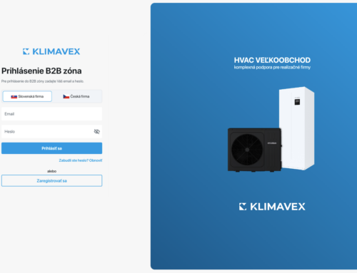 Online nákup HVAC technológií za veľkoobchodné ceny? KLIMAVEX spúšťa B2B Partnerskú zónu.